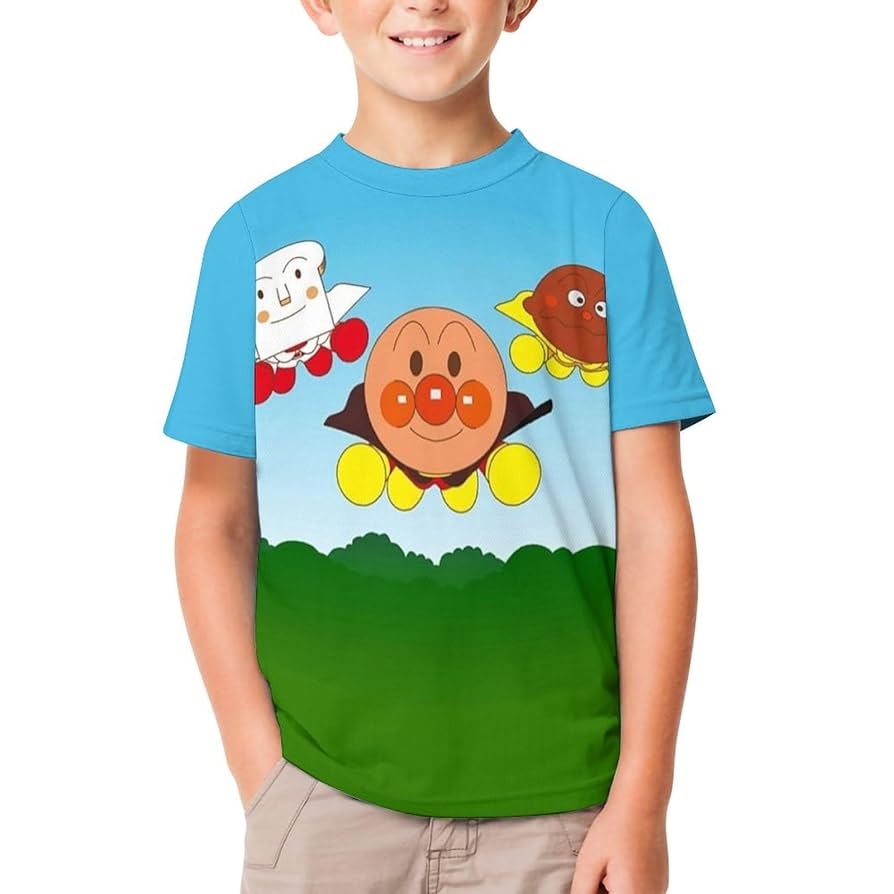 Amazon.co.jp: アンパンマン子供服 Tシャツ 半袖 上着 トップス